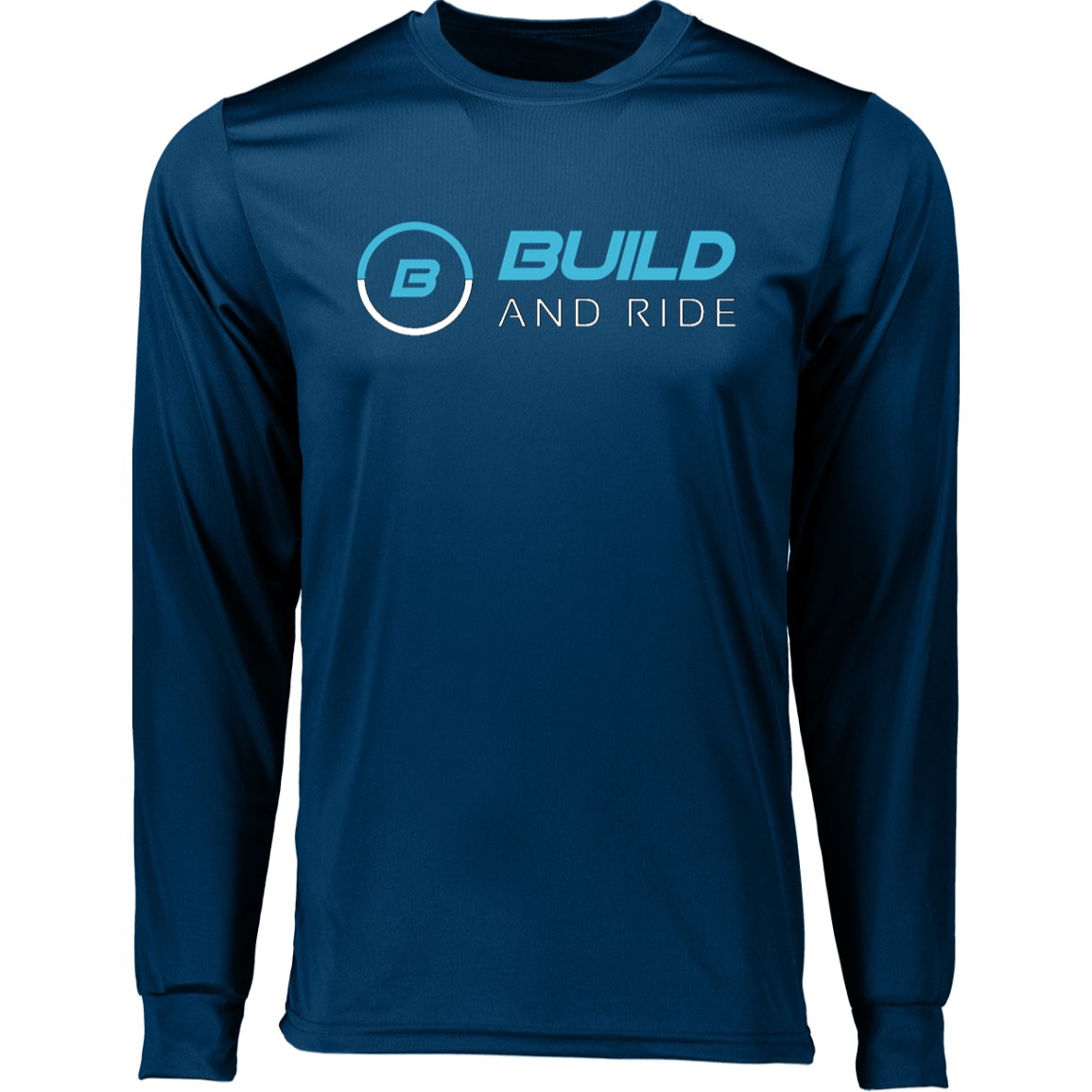 Build And Ride Long Sleeve Moisture-Wicking Tee - Build And Ride